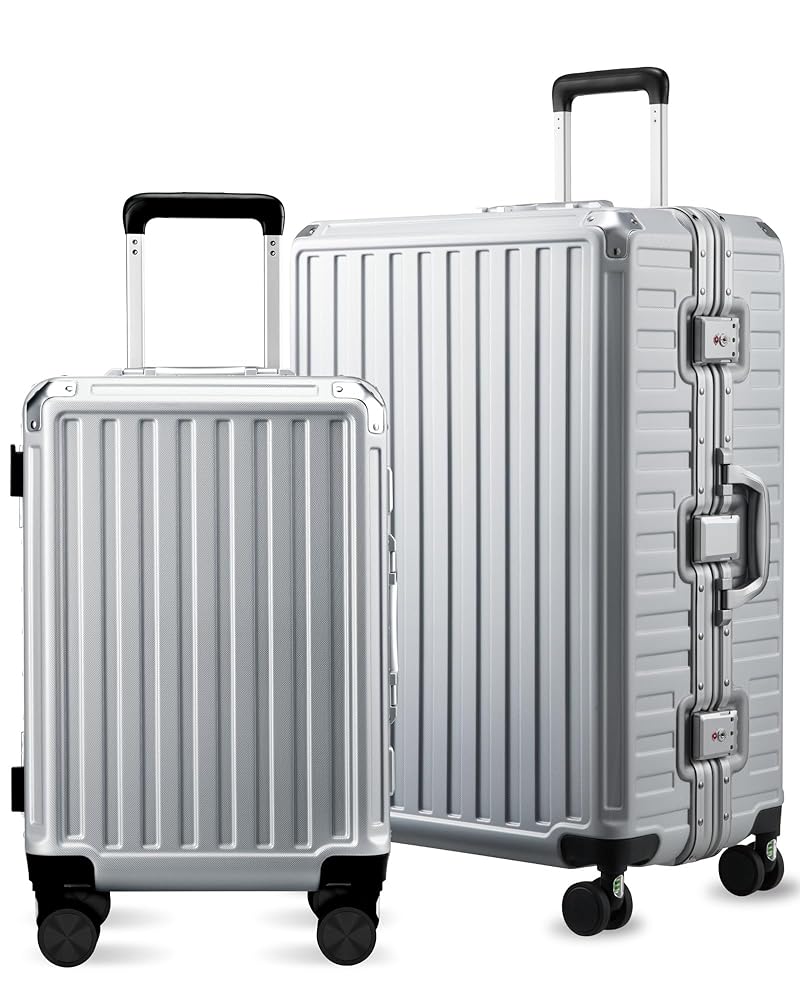 Amazon.com | LUGGEX Luggage Sets with Spinner Wheels, 2